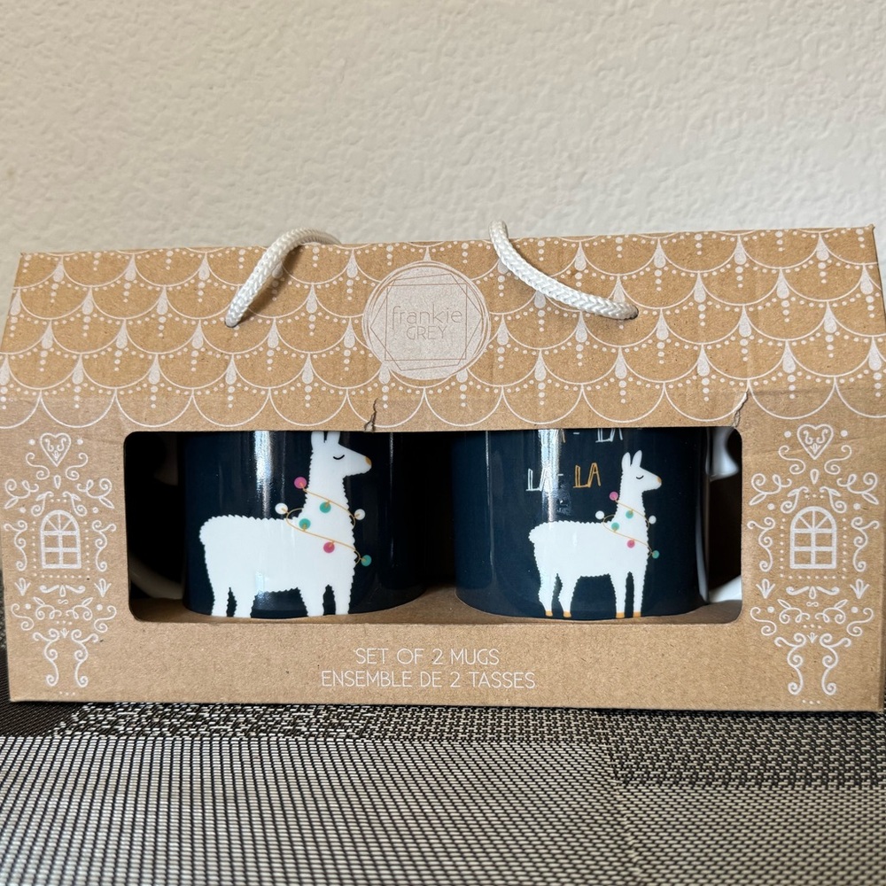 Set of Llama Mugs